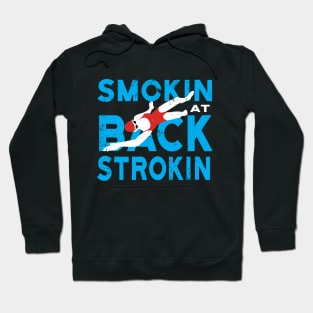 Womens Smokin at Backstroke Swimming Hoodie